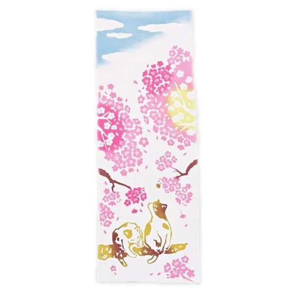 Tenugui Chat Sakura