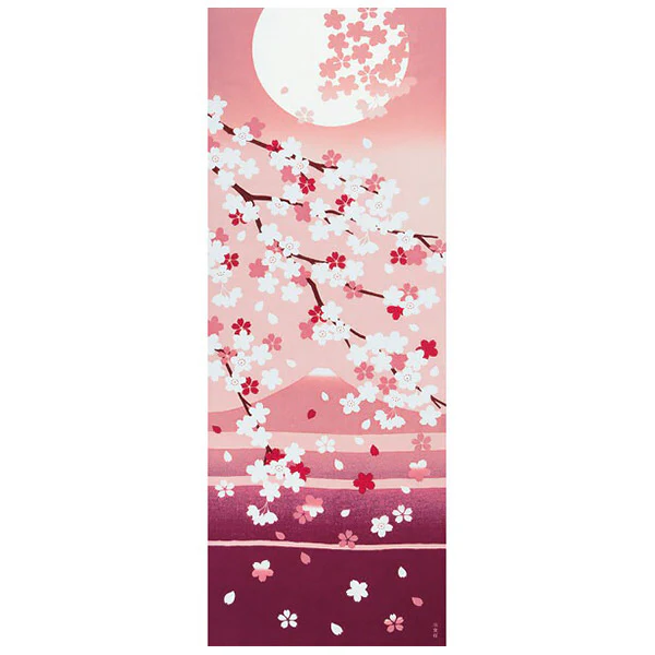 Tenugui Cherry Blossom View - Image 2