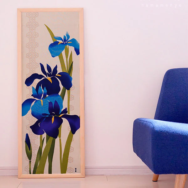 Tenugui Fleur D'Iris