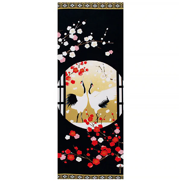 Tenugui Grue Cherry Blossom - Image 2