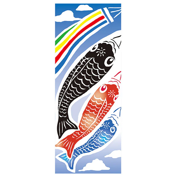 Tenugui Carpe Koinobori