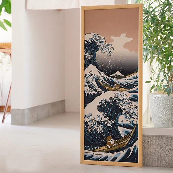 Tenugui La Vague de Kanagawa - Hokusai - Image 2
