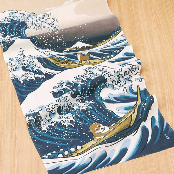 Tenugui La Vague de Kanagawa - Hokusai - Image 3