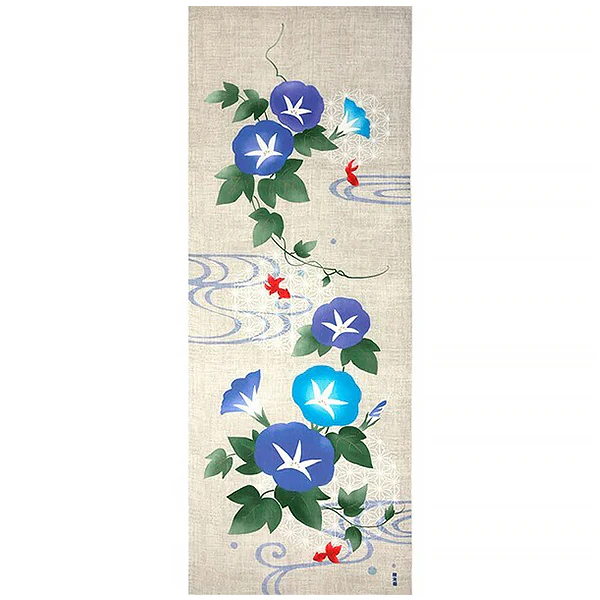 Tenugui Linen & The Morning Glory