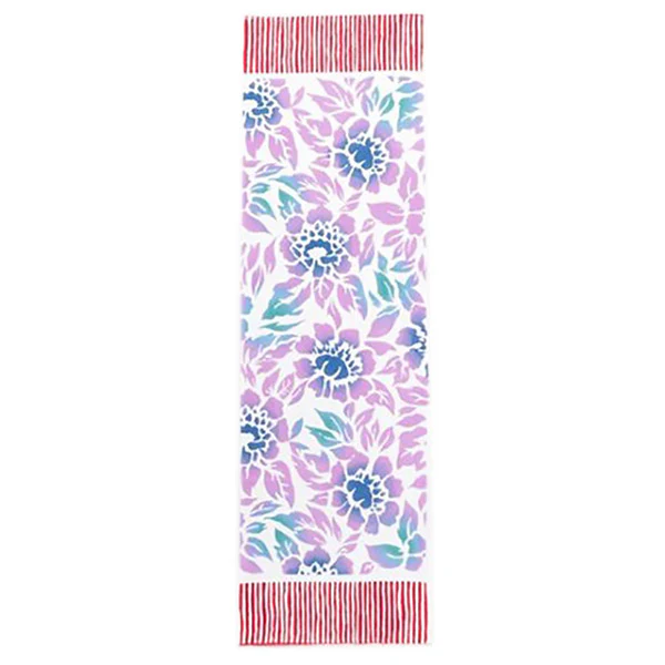 Tenugui Pivoine - Rose, 113cm