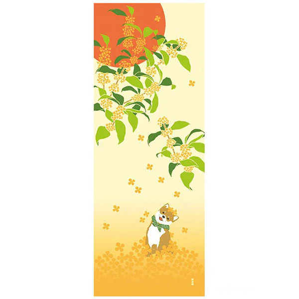 Tenugui Shiba Inu - Kinmokusei