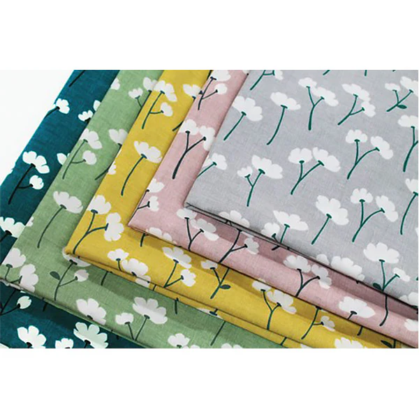 Tissu Japonais Kakusi - Vert, 50x50cm - Image 3