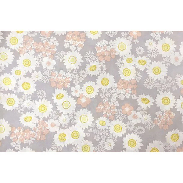 Tissu Japonais Piro - Gris, 50x50cm