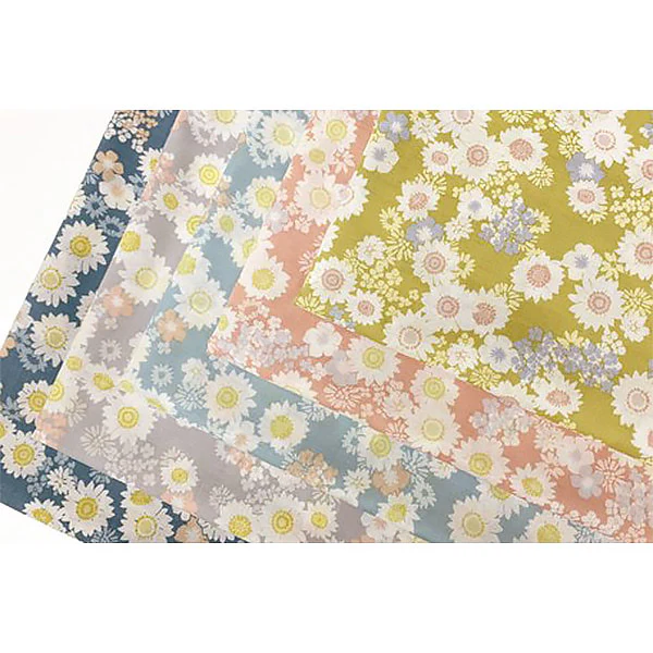 Tissu Japonais Piro - Gris, 50x50cm - Image 2