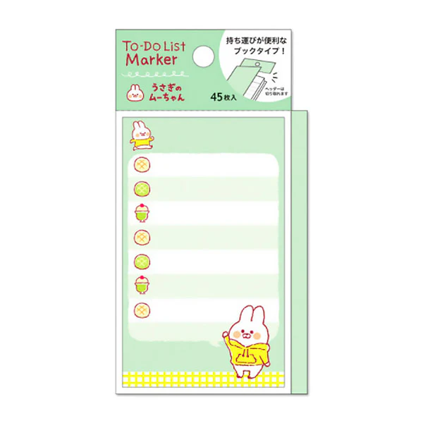 To Do List Marker - Lapin Mu Chan