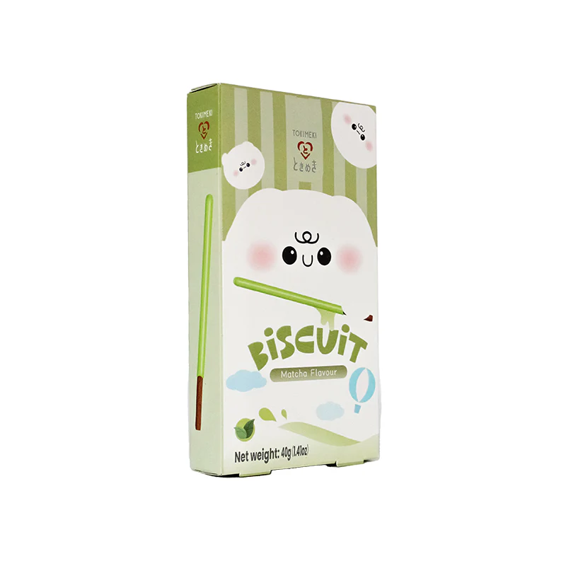 Tokimeki Biscuit Stick - Matcha, 40g - Image 2