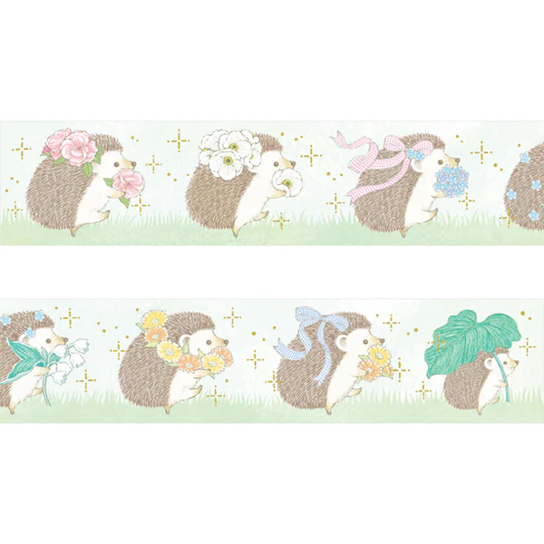 Washi Tape Gold Foil - Hérisson