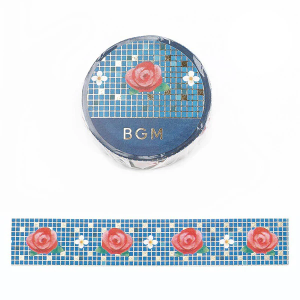 Washi Tape Art - Rose