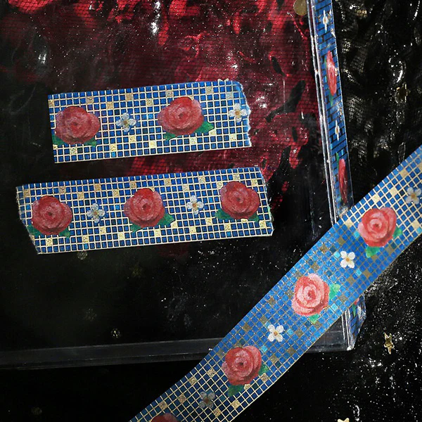 Washi Tape Art - Rose - Image 3