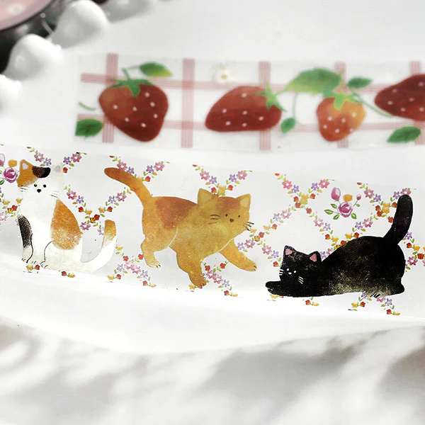 Washi Tape Cafe A La Mode - Cat