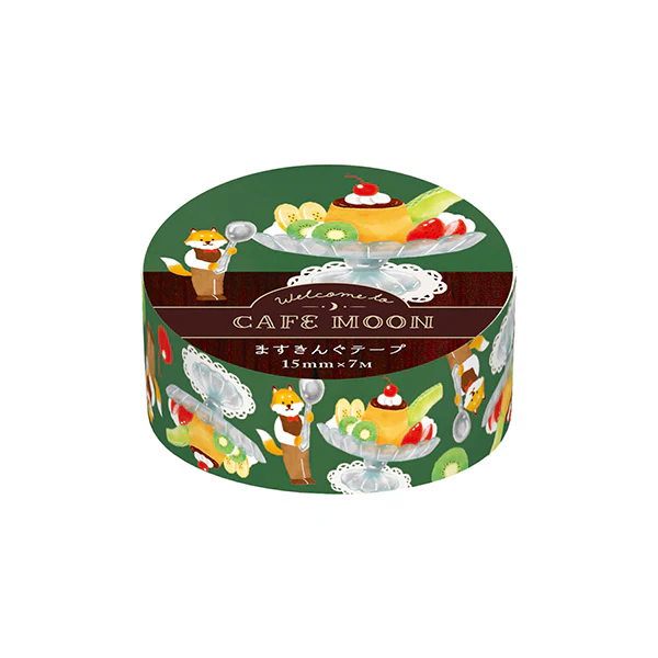 Washi Tape Cafe Moon - Pudding