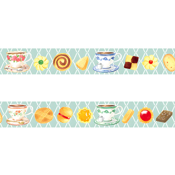 Washi Tape Cake Otome Time - Tea Time