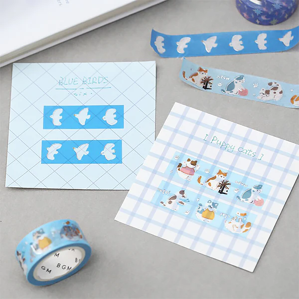 Washi Tape Cat Meow - Image 4