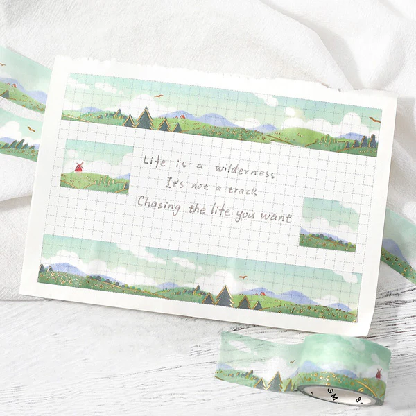 Washi Tape Dreamscape - Field