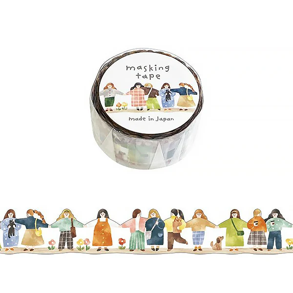 Washi Tape Edge Less - Family