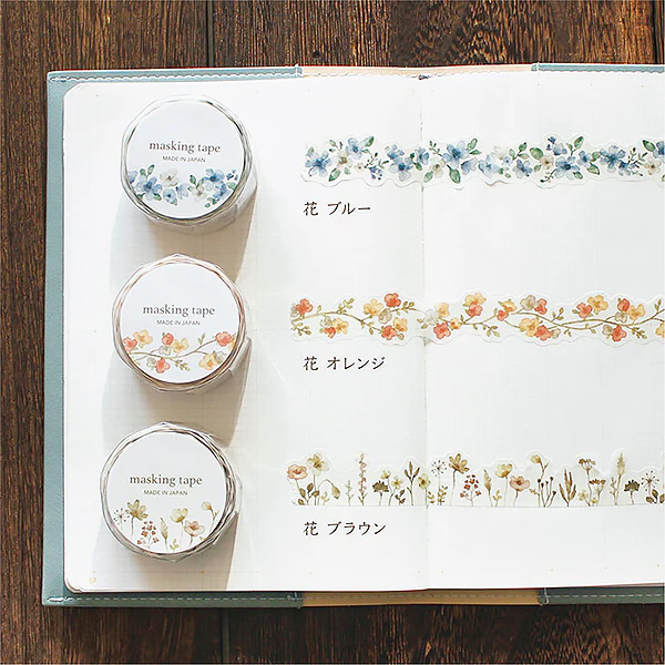 Washi Tape Flower - Blue - Image 2