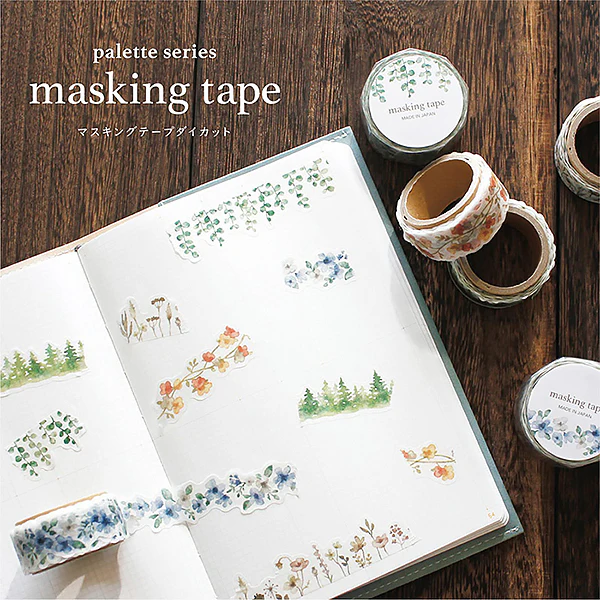 Washi Tape Flower - Blue - Image 3