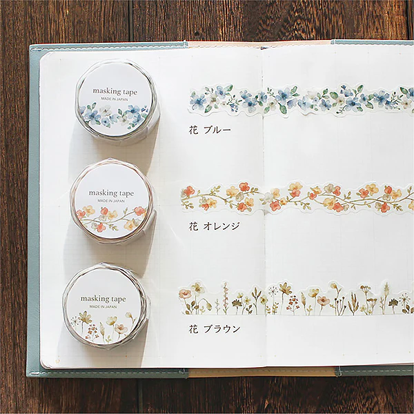 Washi Tape Flower - Brown - Image 2
