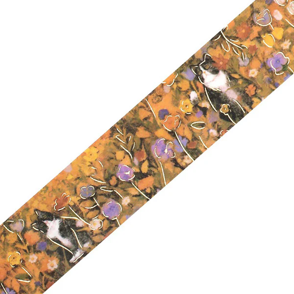 Washi Tape Flower & Cat - Hachiware - Image 2
