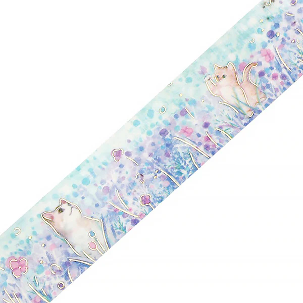 Washi Tape Flower & Cat - Small Friends - Image 2