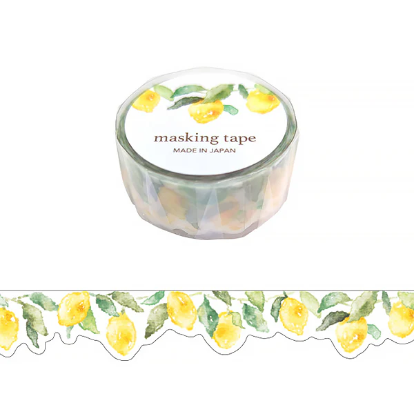 Washi Tape Flower - Lemon