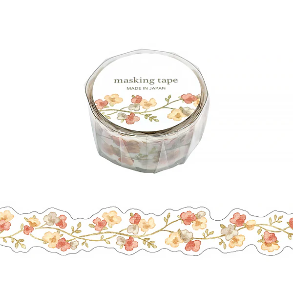 Washi Tape Flower - Orange
