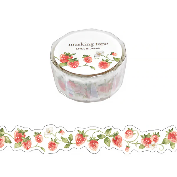 Washi Tape Flower - Strawberry
