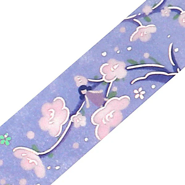 Washi Tape Flower Tale - Light Purple - Image 2