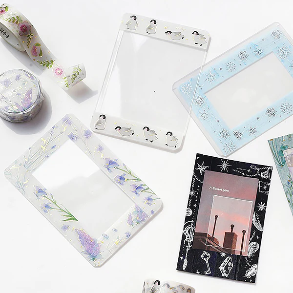 Washi Tape Foil Stamping - Natural Purple - Image 2