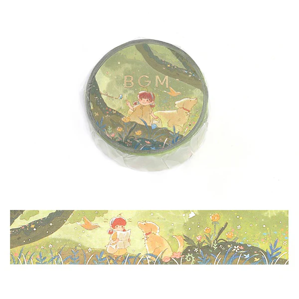 Washi Tape Fushigana - Forest