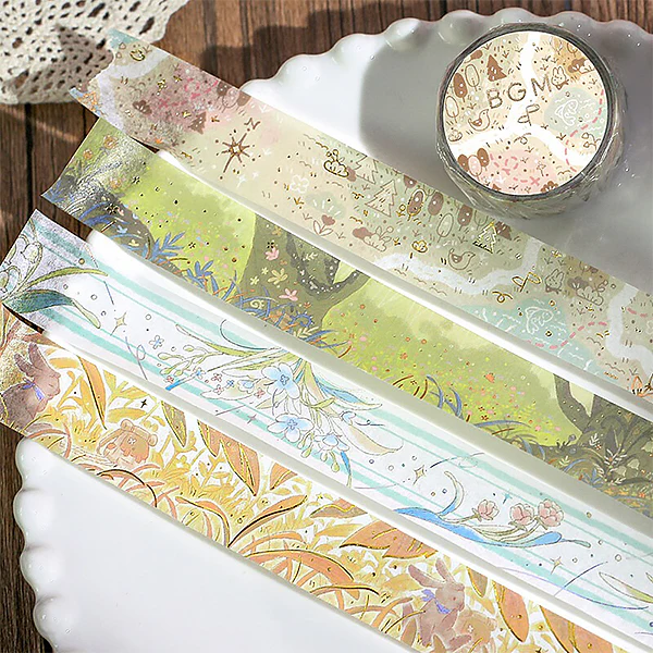 Washi Tape Fushigana - Forest - Image 3