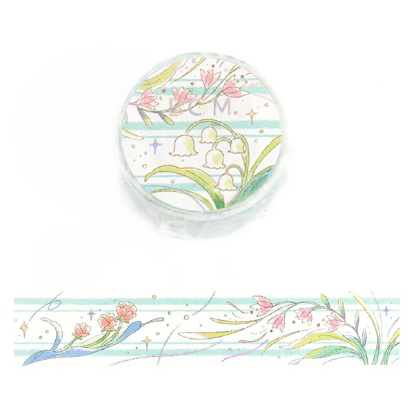 Washi Tape Fushigana - Language of Flowers
