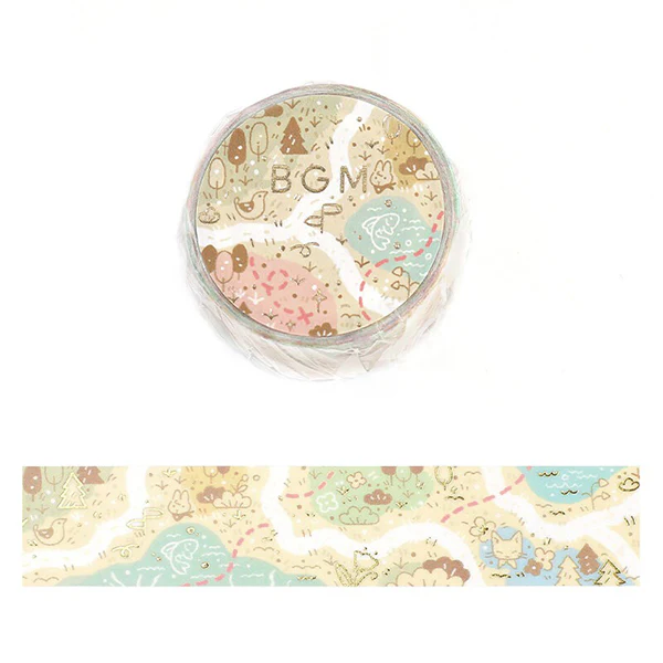 Washi Tape Fushigana - Map
