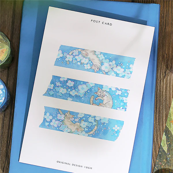 Washi Tape Fushigana - Neko Land - Image 4
