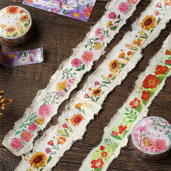 Washi Tape Garden - Rose