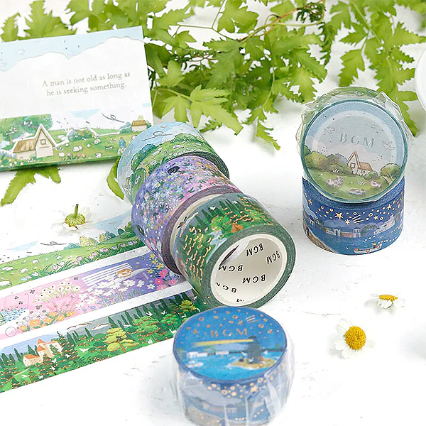 Washi Tape Harbor Lighthouse - Image 4