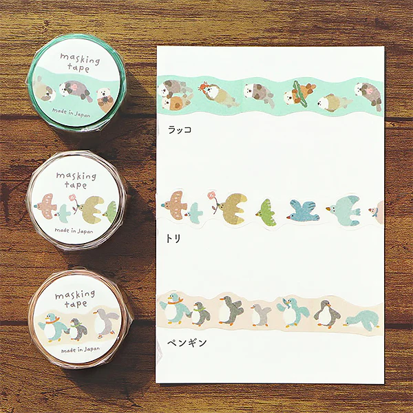 Washi Tape Hokkori - Tori