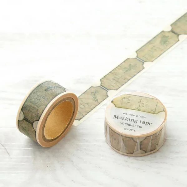 Washi Tape Hutte - Stamp 02