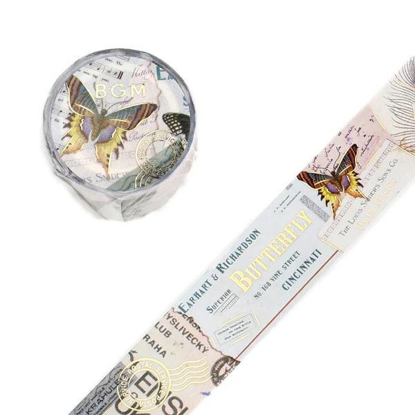 Washi Tape Invitation To Romance - Butterfly