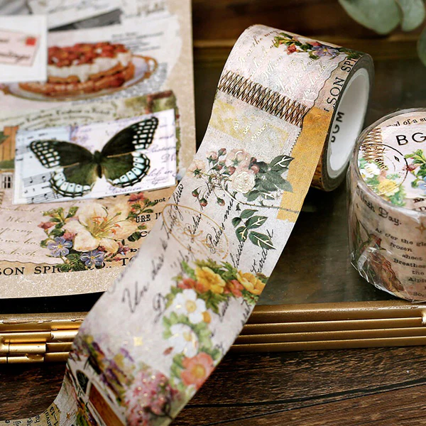 Washi Tape Invitation To Romance - Flowers