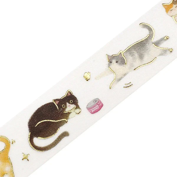 Washi Tape Ippai - Cat - Image 3