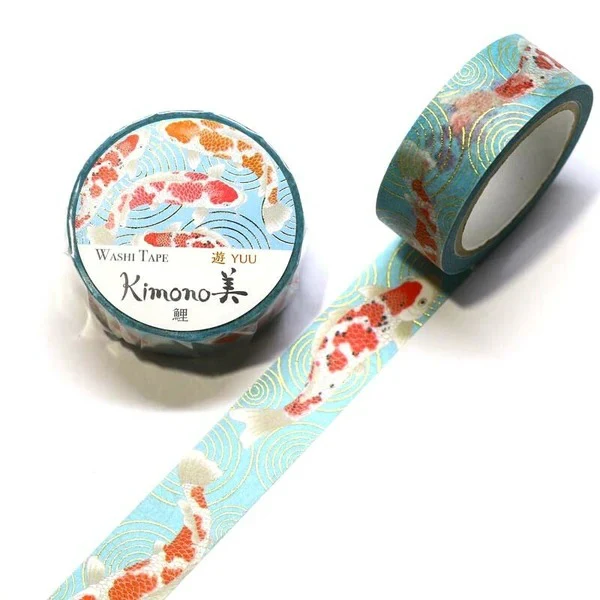 Washi Tape Kimono - Yuu Carpe Koi