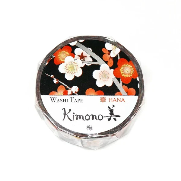 Washi Tape Kimono - Plum - Image 2