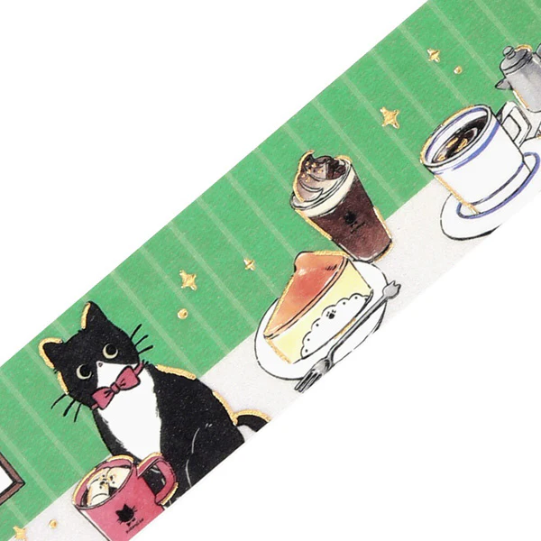 Washi Tape Kuroneko - Cafe Table - Image 4