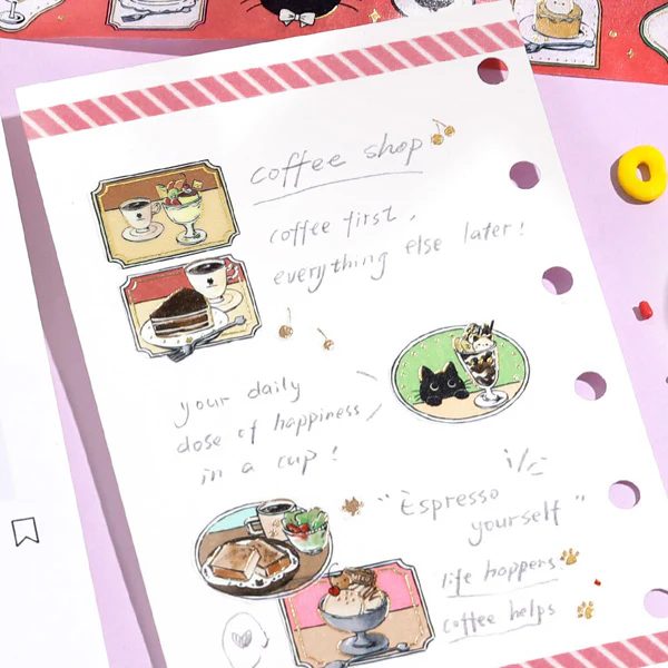 Washi Tape Kuroneko - Today's Menu - Image 4